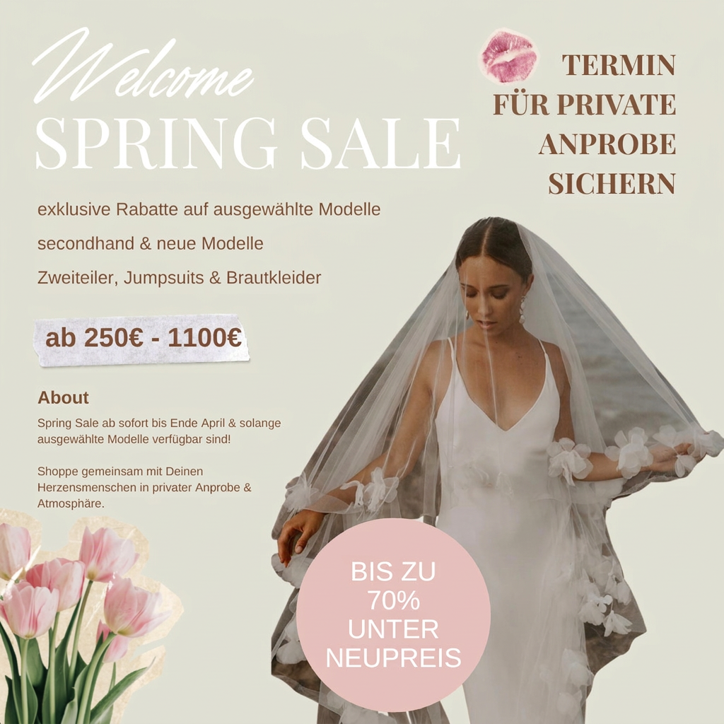 Spring Sale Werbebanner